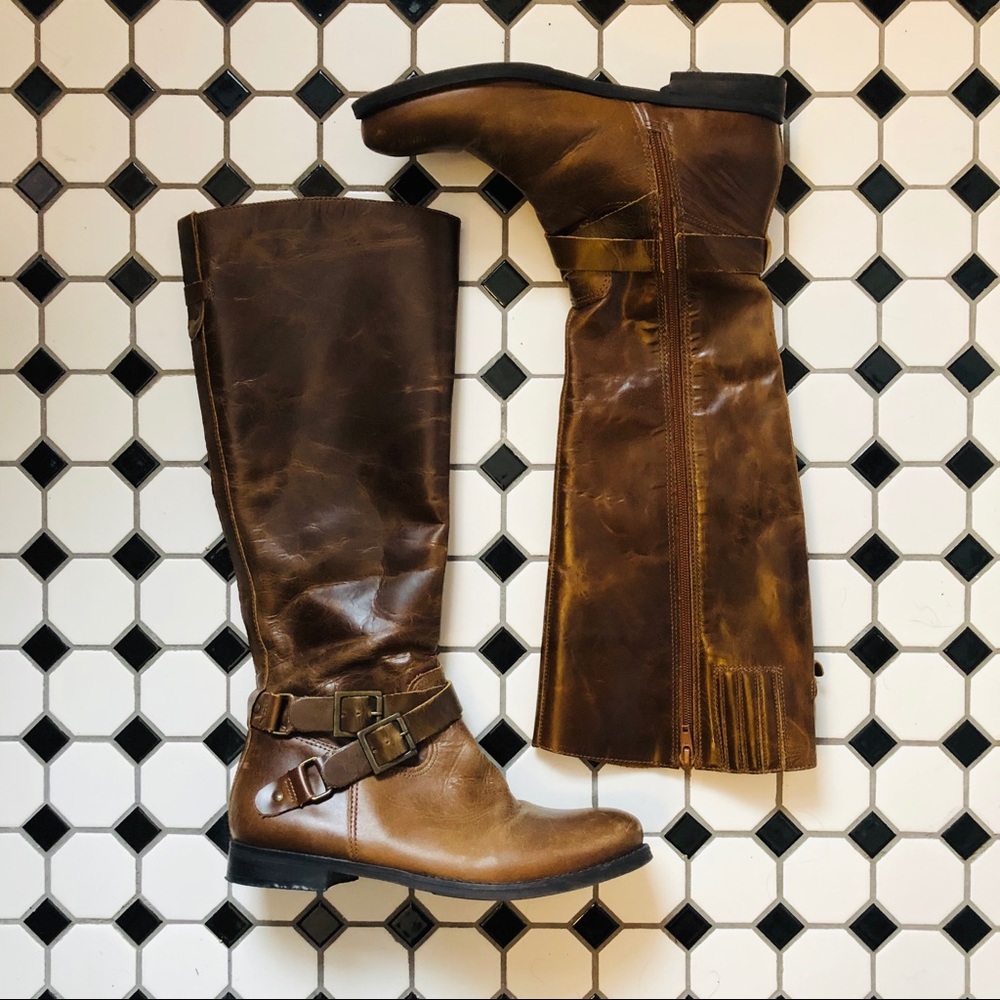 Leather Riding Boots